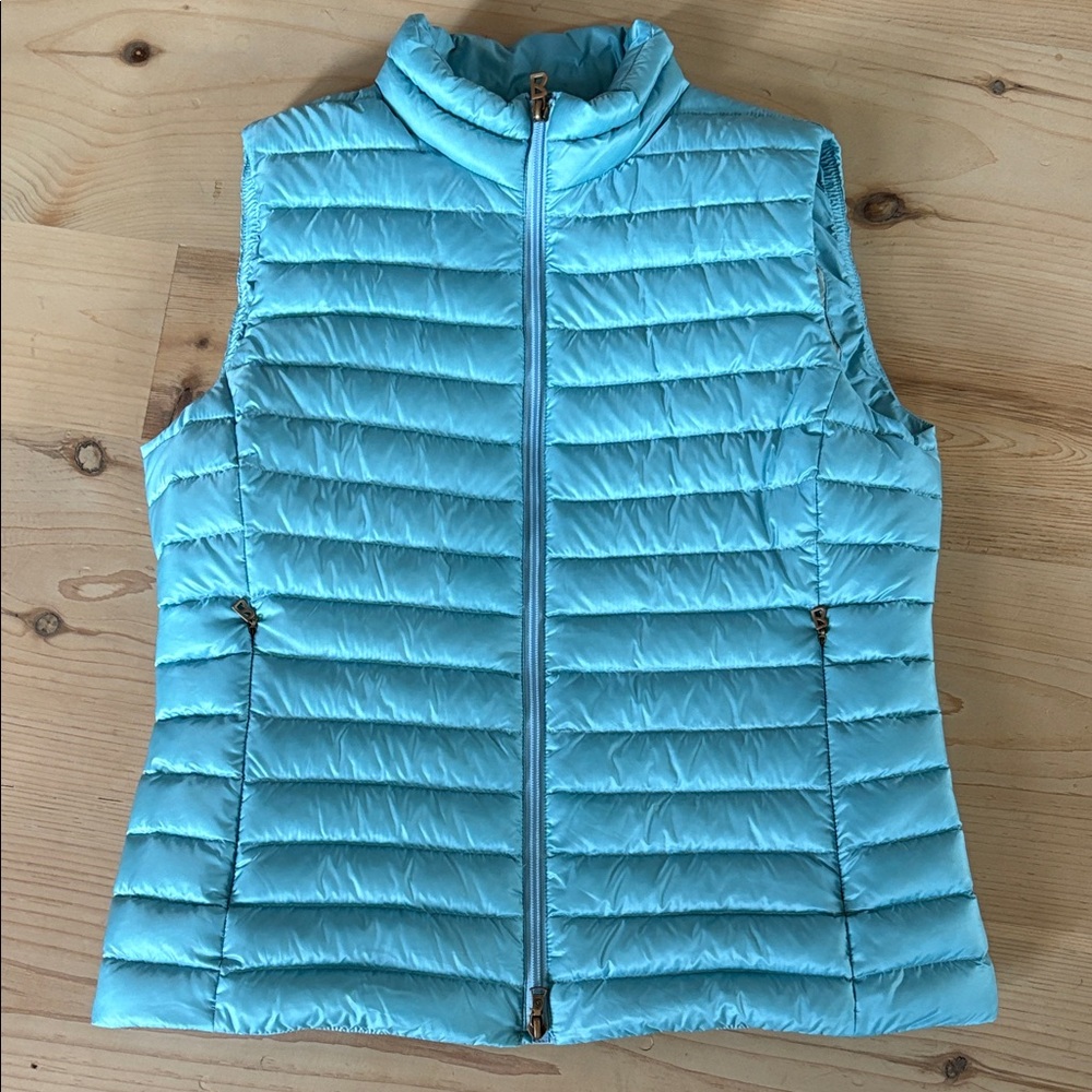 Bogner Light Blue Quilted Vest